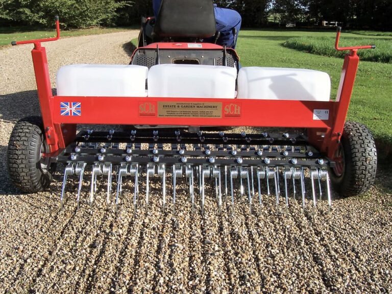 Lawn care equipment dethatcher