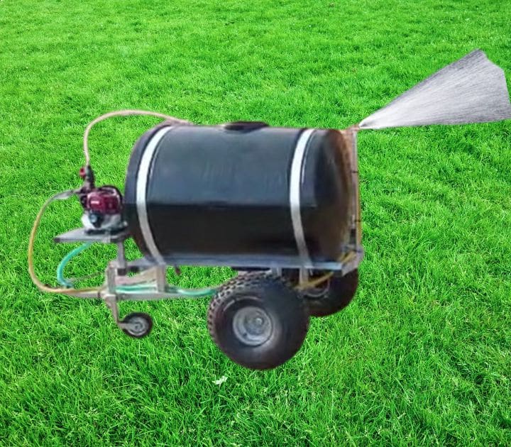 Dust suppression water tank