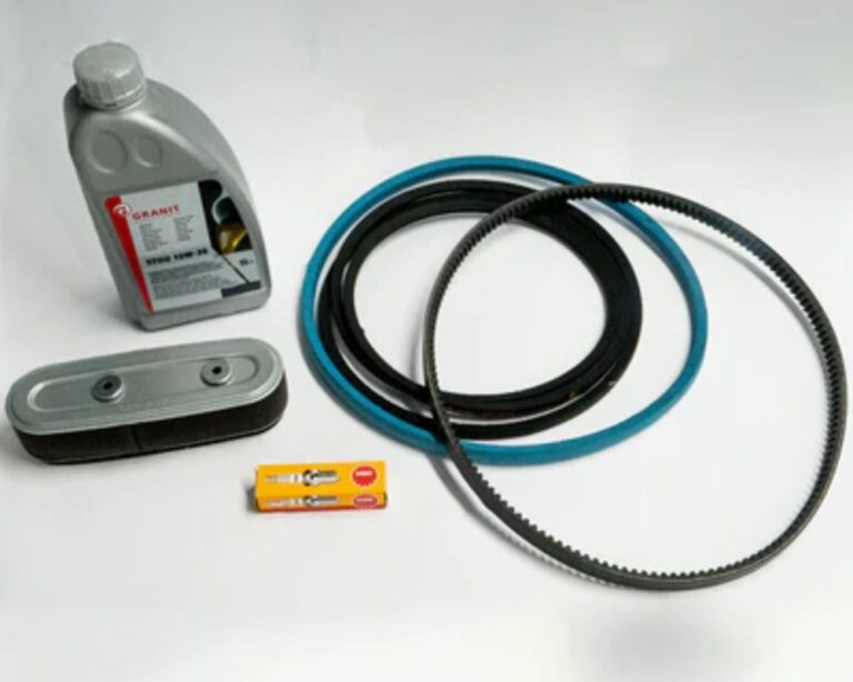 Service kit for block paving cleaner machine