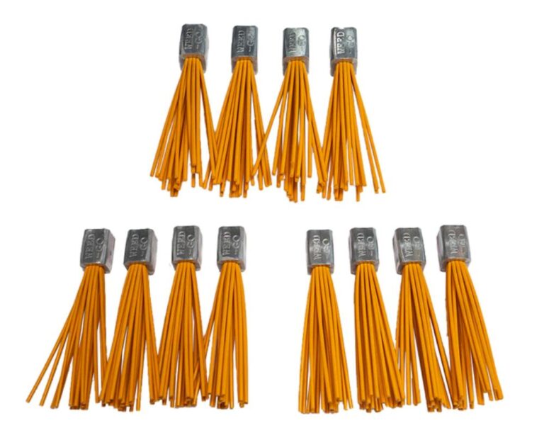 Soft bristle braids for WKB moss brush machine