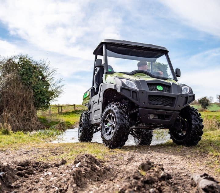 electric utility vehicle for smallholding