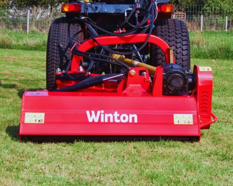 winton tractor mower for mowing verges and roadsides