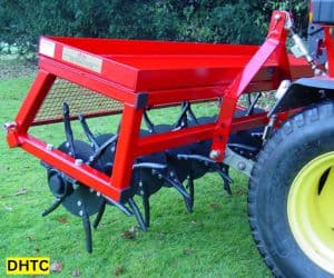 DHTC hollow tine corer for lawn care 60 inch systems