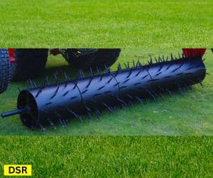 DSR 60 inch deep sorrel roller attachment for grass care