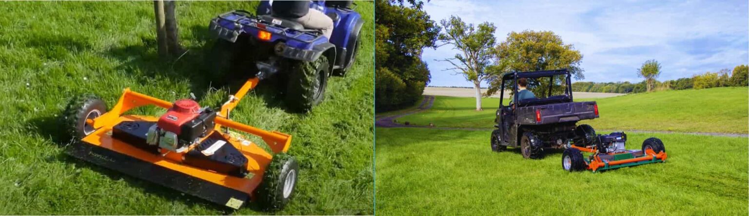 ATV Topper for Topping Fields and Paddocks
