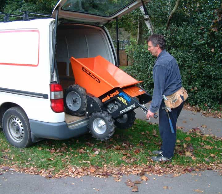 Standard Muck Truck Power Barrow for heavy-duty transport