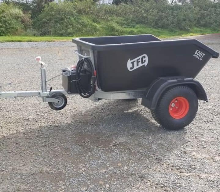 Jfc Trailers JFC ATV Hydraulic Tipping Trailer | Heavy-Duty 500L Farm Trailer