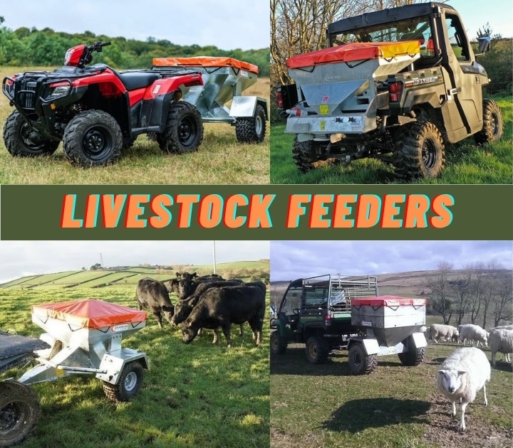 Livestock Feeders for sheep, cattle, and game