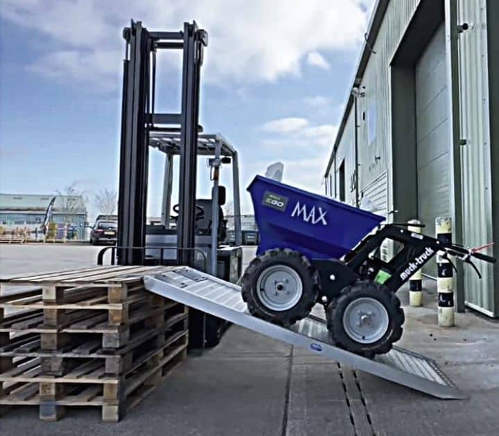 max truck ego electric power barrow