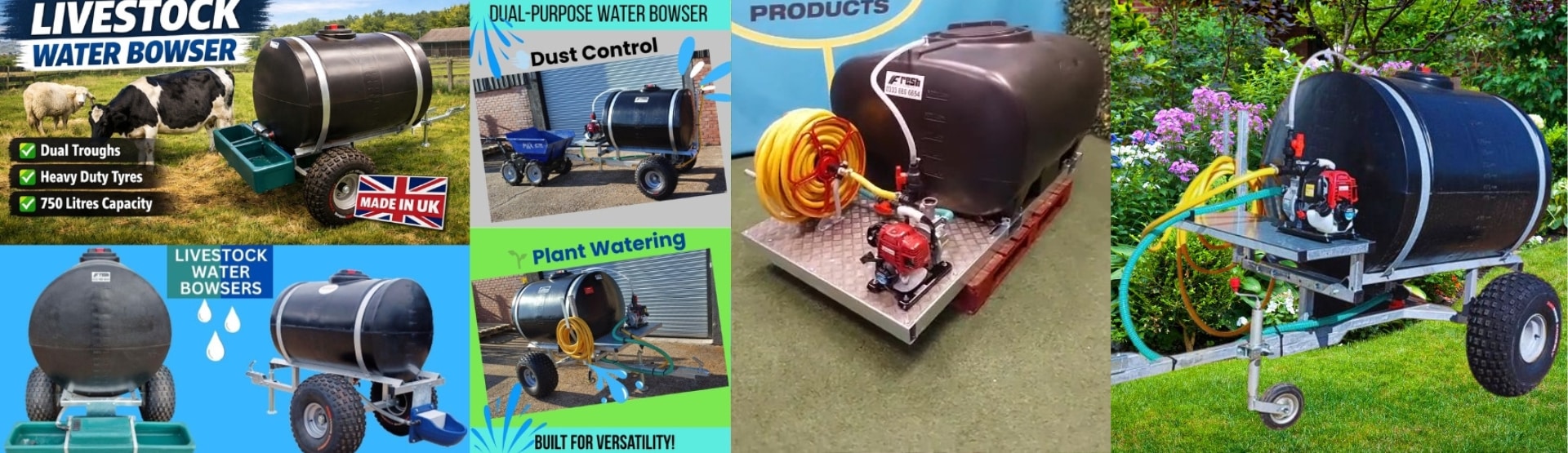water bowser range for all watering needs